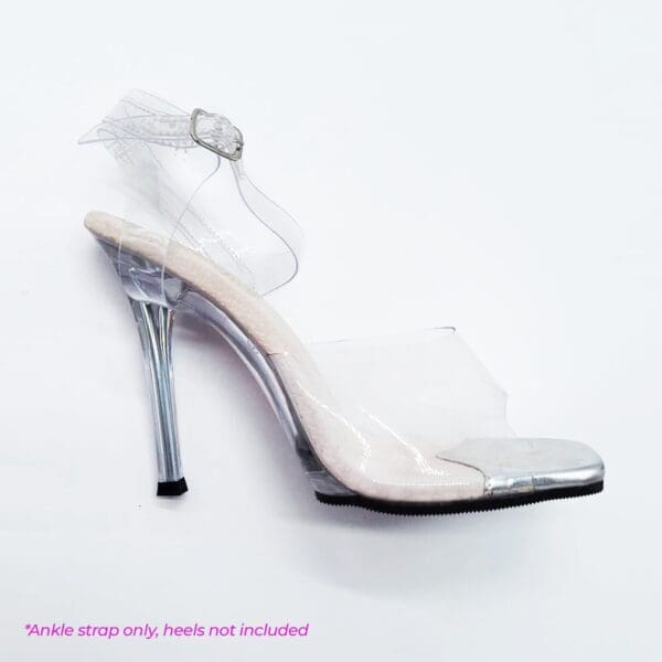 ankle straps magic heels clear competition stage