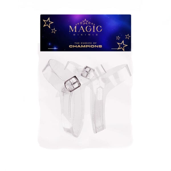 Magic Bikinis Ankle Straps for Heels Separate Shoe Straps Clear Best Seller Accessories stage heels magic heels