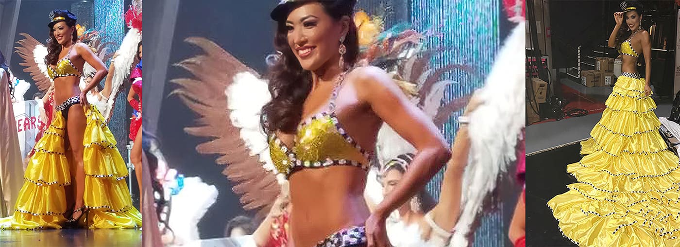 bodybuilding fitness stage competition bikini designer