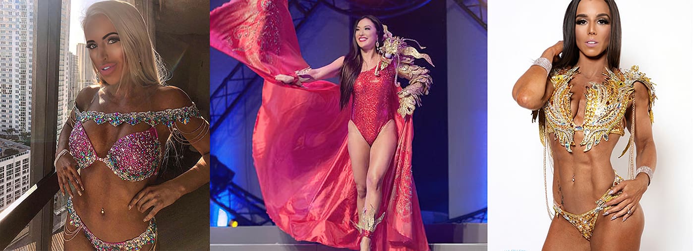 custom competition bikini fashion designer 