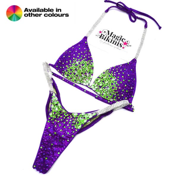 Chunky teardrop Ifbb pro league npc pca gbo suit magic bikinis