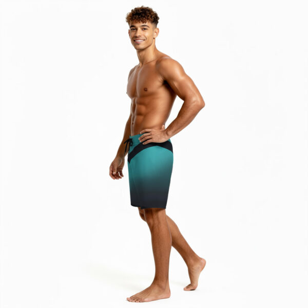 Titan IFBB Elite Pro Boardshorts – side profile view showing athletic fit