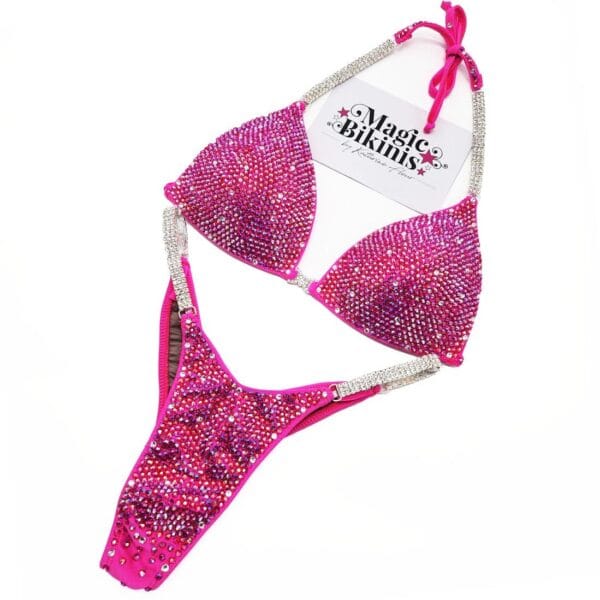 Barbie World Magic Bikinis Rental IFBB Pro League NPC pink stage suit for hire